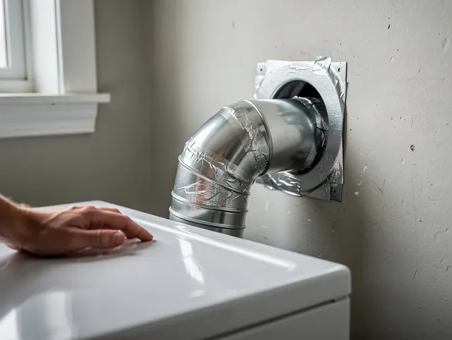 Bell Gardens Dryer Vent Cleaning expert performing professional dryer vent repair and installation in Bell Gardens